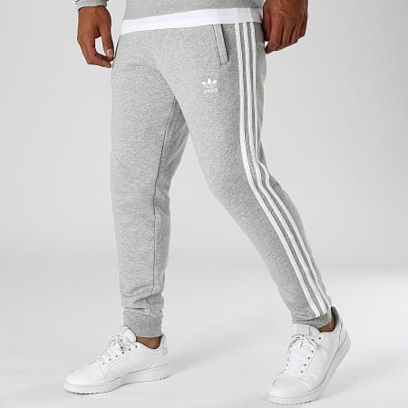 Adidas Originals - Pantalon Jogging A Bandes 3 Stripes IA4795 Gris