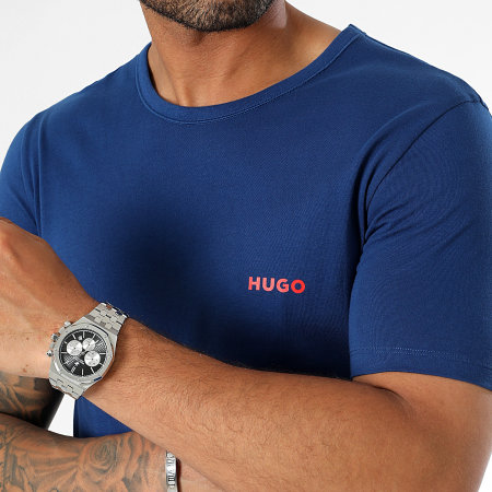 HUGO - Lot De 3 Tee Shirts 50480088 Bleu Marine Noir