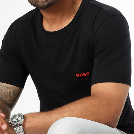 HUGO - Confezione da 3 magliette 50480088 Navy Black