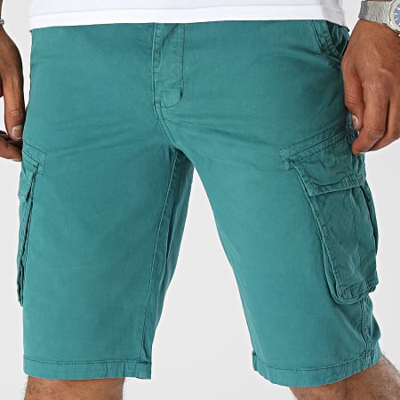 Frilivin - Pantalones cortos Cargo verdes