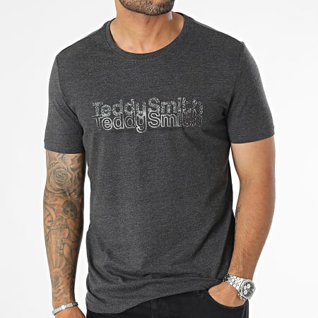 Teddy Smith - Lester Camiseta 11016649D Gris Carbón