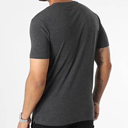 Teddy Smith - Tee Shirt Lester 11016649D Gris Anthracite