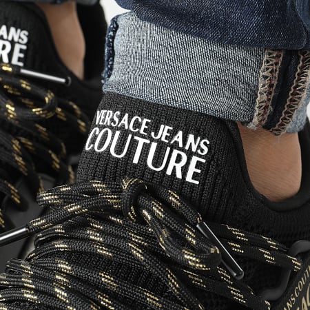 Versace Jeans Couture - Baskets Femme Fondo Dynamic 75VA3SA8 Black