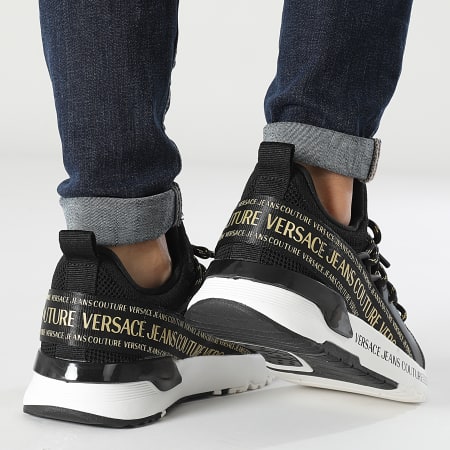 Versace Jeans Couture - Fondo Dynamic Zapatillas Mujer 75VA3SA8 Negro