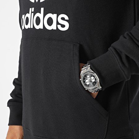 Adidas Originals - Sweat Capuche Trefoil IM4489 Noir