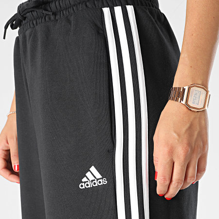 Adidas Sportswear - Pantaloni da jogging a 3 strisce da donna HZ5748 Nero