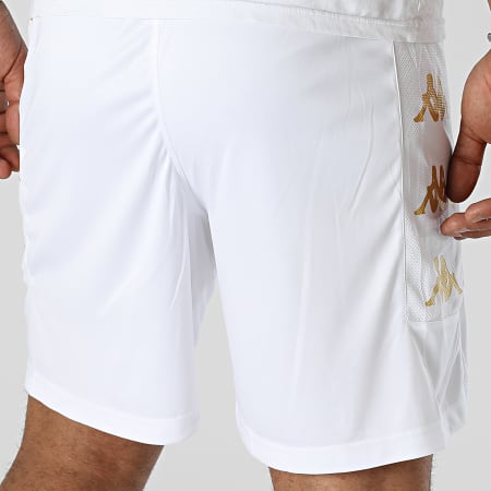 Kappa - Gondo 351F5XW Pantaloncini da jogging a fascia Oro bianco