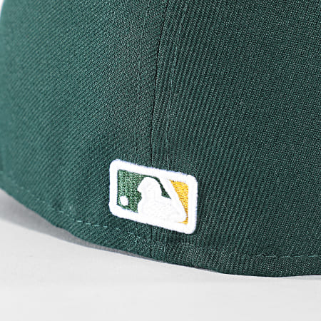 New Era - Casquette Fitted 59Fifty Championships Oakland Athletics Vert Jaune