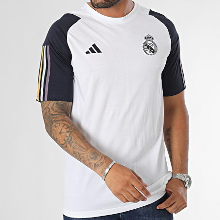 Adidas Performance - Camiseta Real Madrid IB0858 Blanca Azul Marino