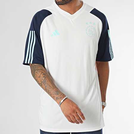 Adidas Performance - Ajax Amsterdam Camiseta de Fútbol HZ7776 Blanco Azul Marino