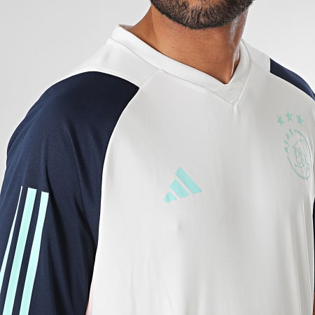 Adidas Sportswear - Maglietta Ajax Amsterdam HZ7776 Bianco Blu Navy
