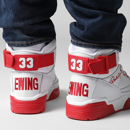 Black Red All Black Patrick Ewing Patrick Ewing Athletics Kross OG Black/Red Sne