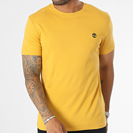 Camiseta discount amarilla basica