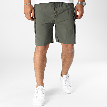 Uniplay - Pantaloncini Cargo Verde Khaki