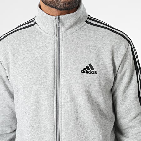 Adidas Performance - Chándal 3 Rayas IA3073 Gris brezo Negro