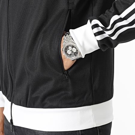 Adidas Originals - Veste Zippée A Bandes Beckenbauer II5763 Noir