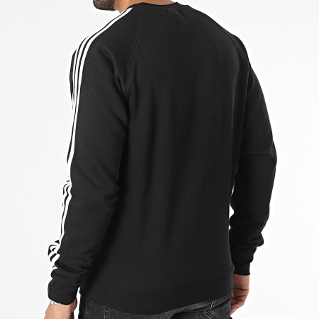 Adidas Originals - Sweat Crewneck A Bandes 3 Stripes IM2087 Noir