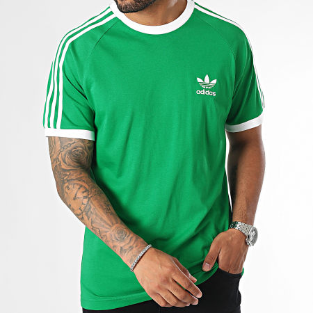 Adidas Originals - Maglietta a 3 strisce IM0410 Verde