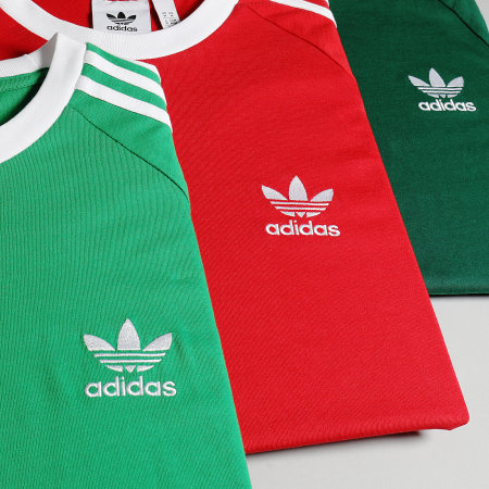 Adidas Originals - Tee Shirt A Bandes 3 Stripes IM0410 Vert