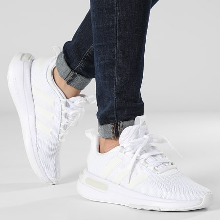Adidas Sportswear - Donna Racer TR23 Sneakers IG7347 Bianco Zero Metallic Grey One
