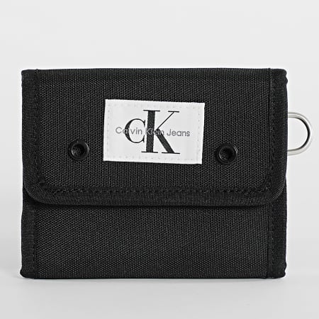 Calvin Klein Essentials Billetera deportiva bifold 0727 Negro Ryses