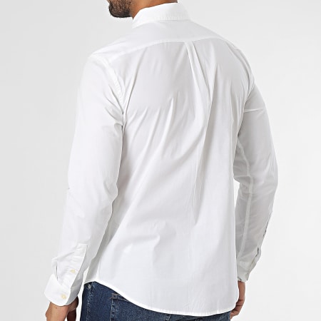 Dockers - Camicia Slim a maniche lunghe A1114 Bianco