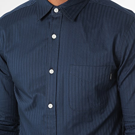 Dockers - Slim Camisa Manga Larga A1114 Azul Marino