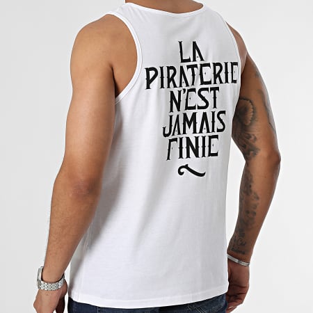 La Piraterie - LPNJF Camiseta Blanco Negro