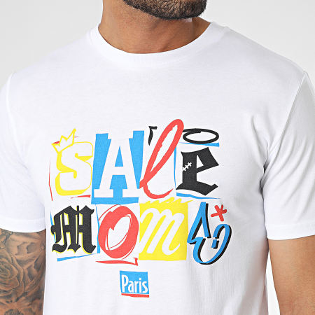 Sale Môme Paris - Tee Shirt Ransom Blanc