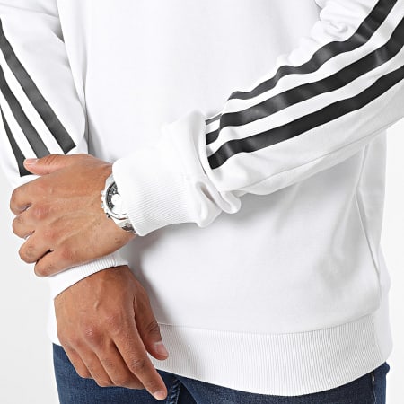 Adidas Sportswear - IC6720 Felpa con cappuccio bianca