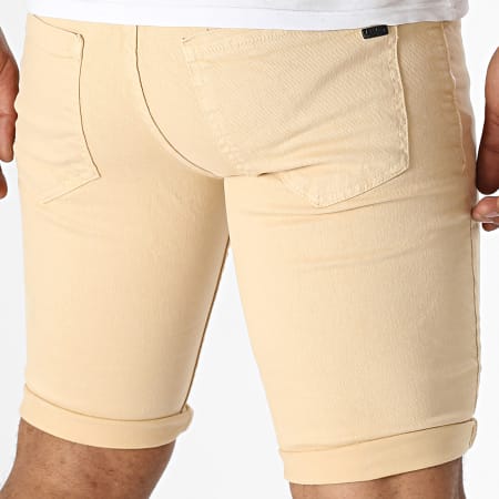 Classic Series - Pantalones cortos vaqueros beige