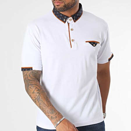 Classic Series - Polo Manches Courtes Blanc