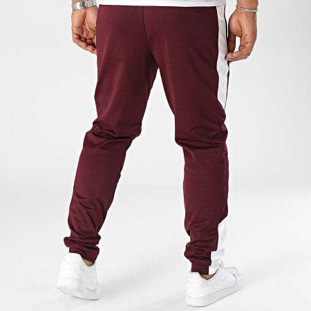 Under Armour - Sportstyle Knit Fashion Track Jogging Pants 1373792 Bordeaux Bianco