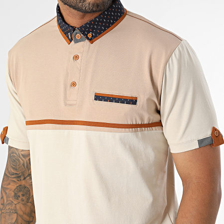 Classic Series - Polo Manches Courtes Beige