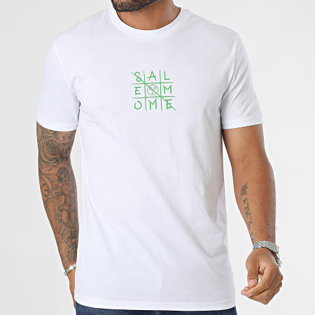 Sale Môme Paris - Camiseta Morpion Blanco Verde