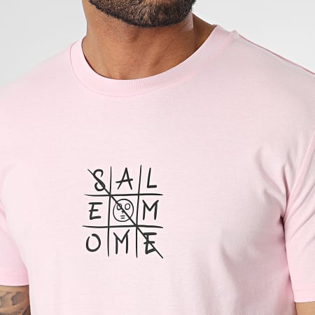 Sale Môme Paris - Tee Shirt Morpion Rose Noir