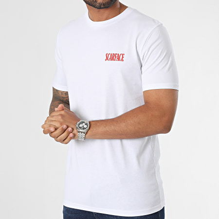 Scarface - Camiseta blanca con póster