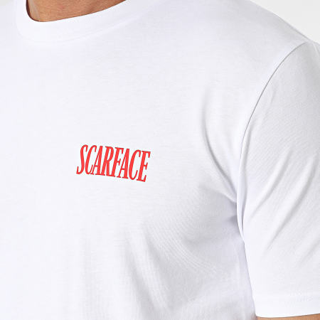 Scarface - Tee Shirt Images Blanc