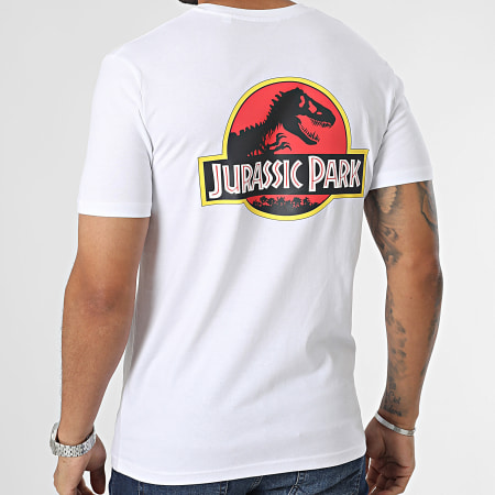 Jurassic Park - Camiseta Original Blanca