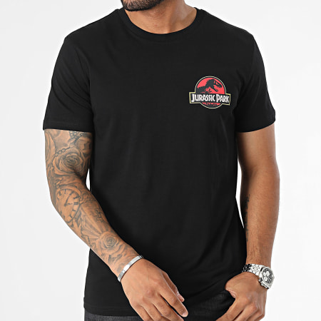 Jurassic Park - Original Camiseta Negro