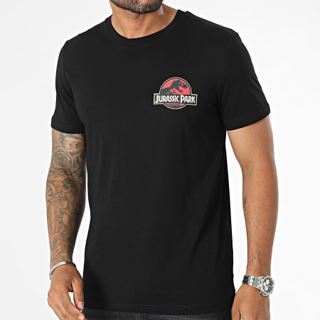 Jurassic Park - Original Camiseta Negro