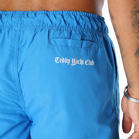 Teddy Yacht Club - Short De Bain Essentials Art Series Blue Bleu Roi