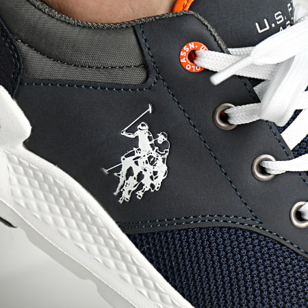 US Polo ASSN - Sneaker alte Criva Navy Orange