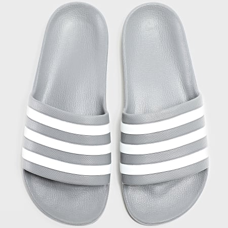 Adidas Sportswear - Claquettes Adilette Aqua F35538 Grey Three White