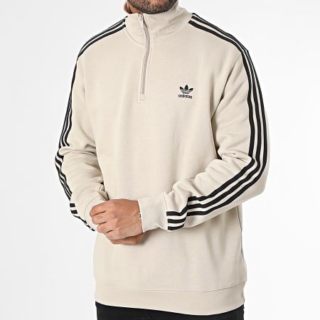 Adidas Originals - Sweat Zippée 3 Stripes IL2498 Beige