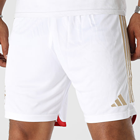 Adidas Sportswear - Short Jogging A Bandes Arsenal HR6924 Blanc