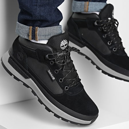 Timberland pelle nera hot sale