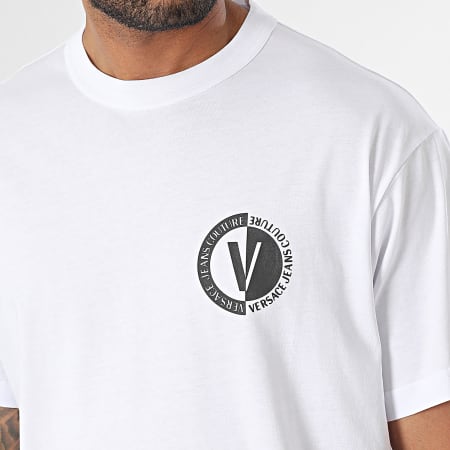 Versace Jeans Couture - Tee Shirt New V Emblem White