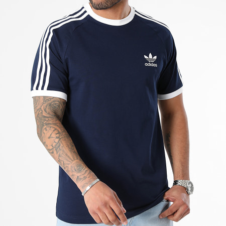 Adidas Originals - Camiseta 3 Rayas IA4850 Azul Marino
