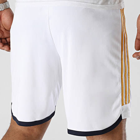 Adidas Sportswear - Short Jogging A Bandes Real Madrid HR3793 Blanc